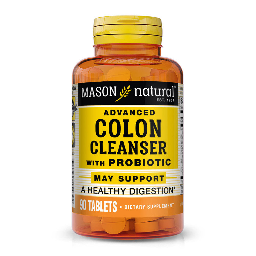 Mason Natural Advanced Colon Cleanser Tablets, Digestive Aid - 90 Ea